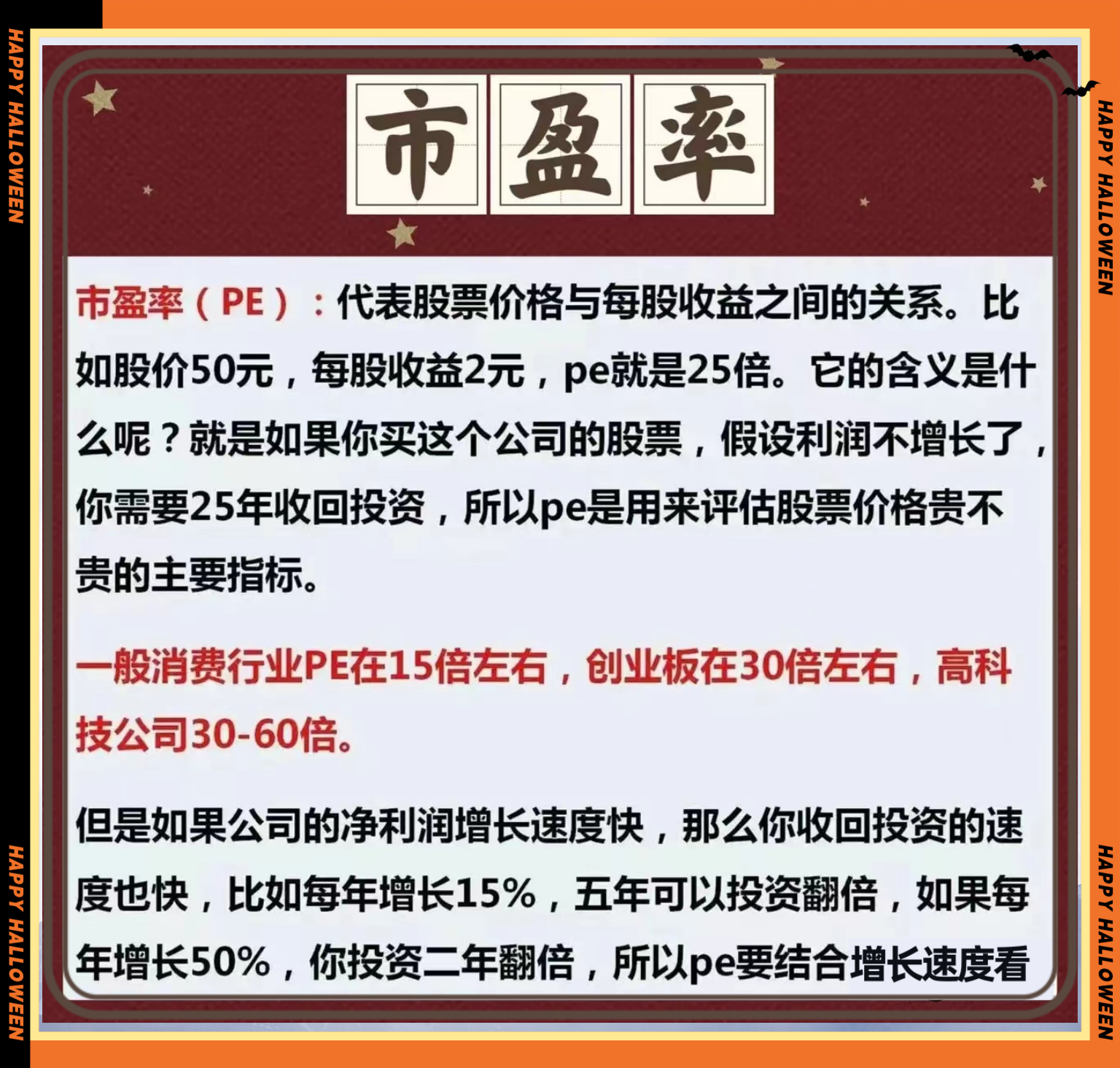 股市财务基础知识大全