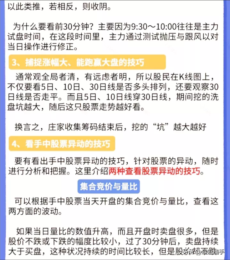炒股到底如何看盘