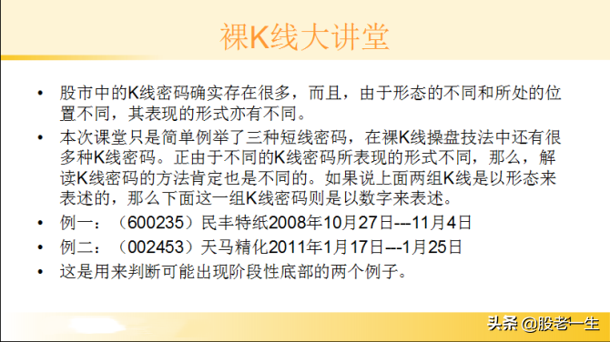 看盘学习技术分析