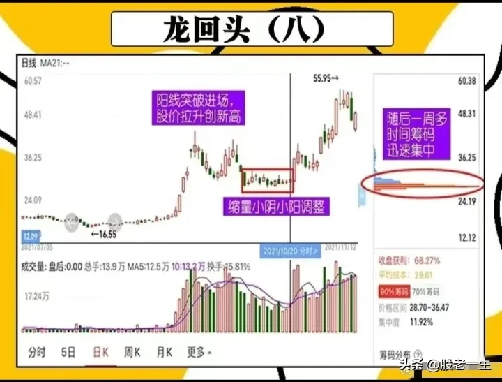 龙回头技术特征