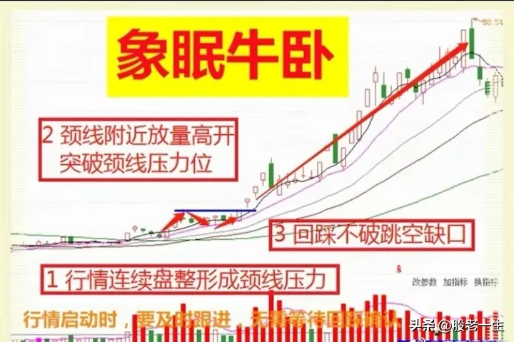 “象眠牛卧‘’形态