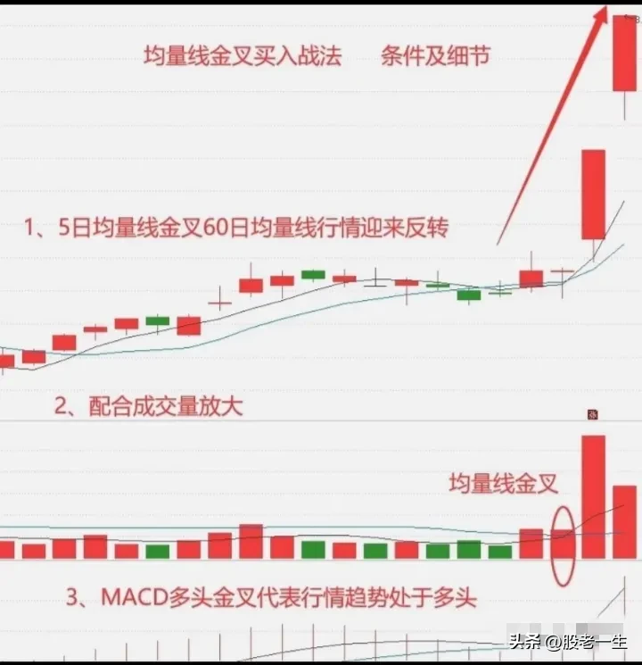 均量线金叉买入战法