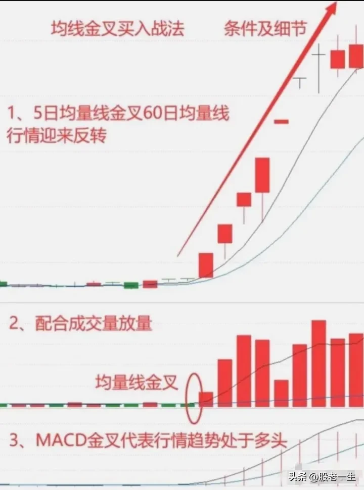 均量线金叉买入战法