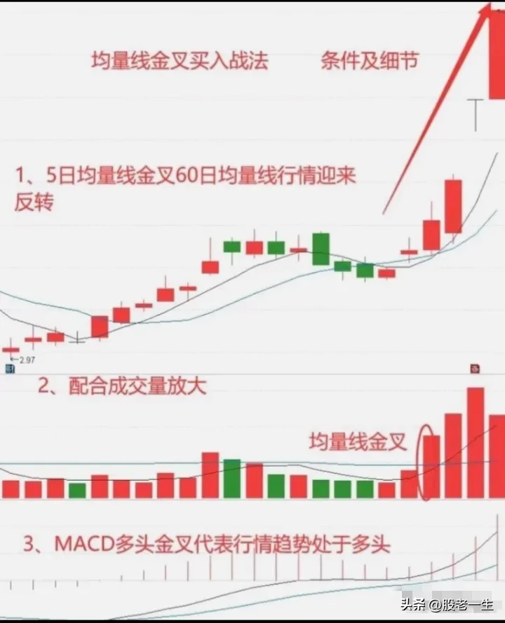 均量线金叉买入战法