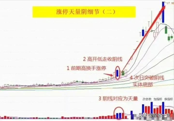 涨停天量阴细节