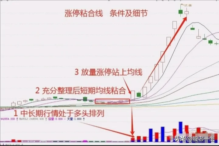 涨停粘合线