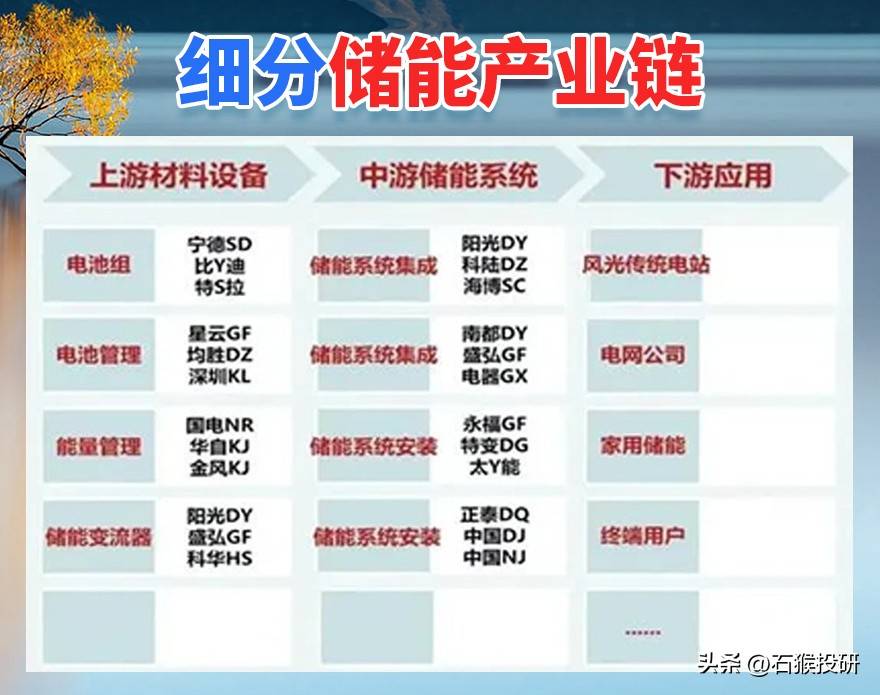 细分龙头