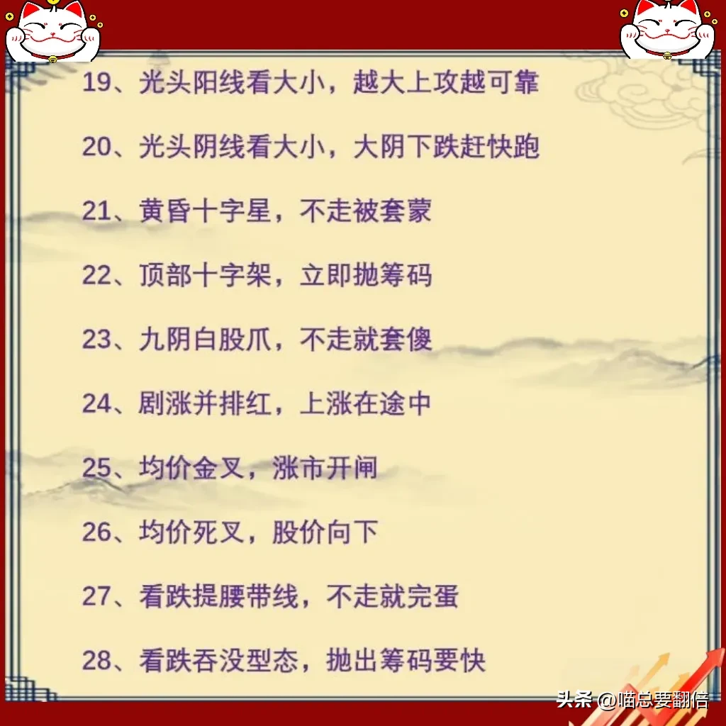散户不知道的操作暗语