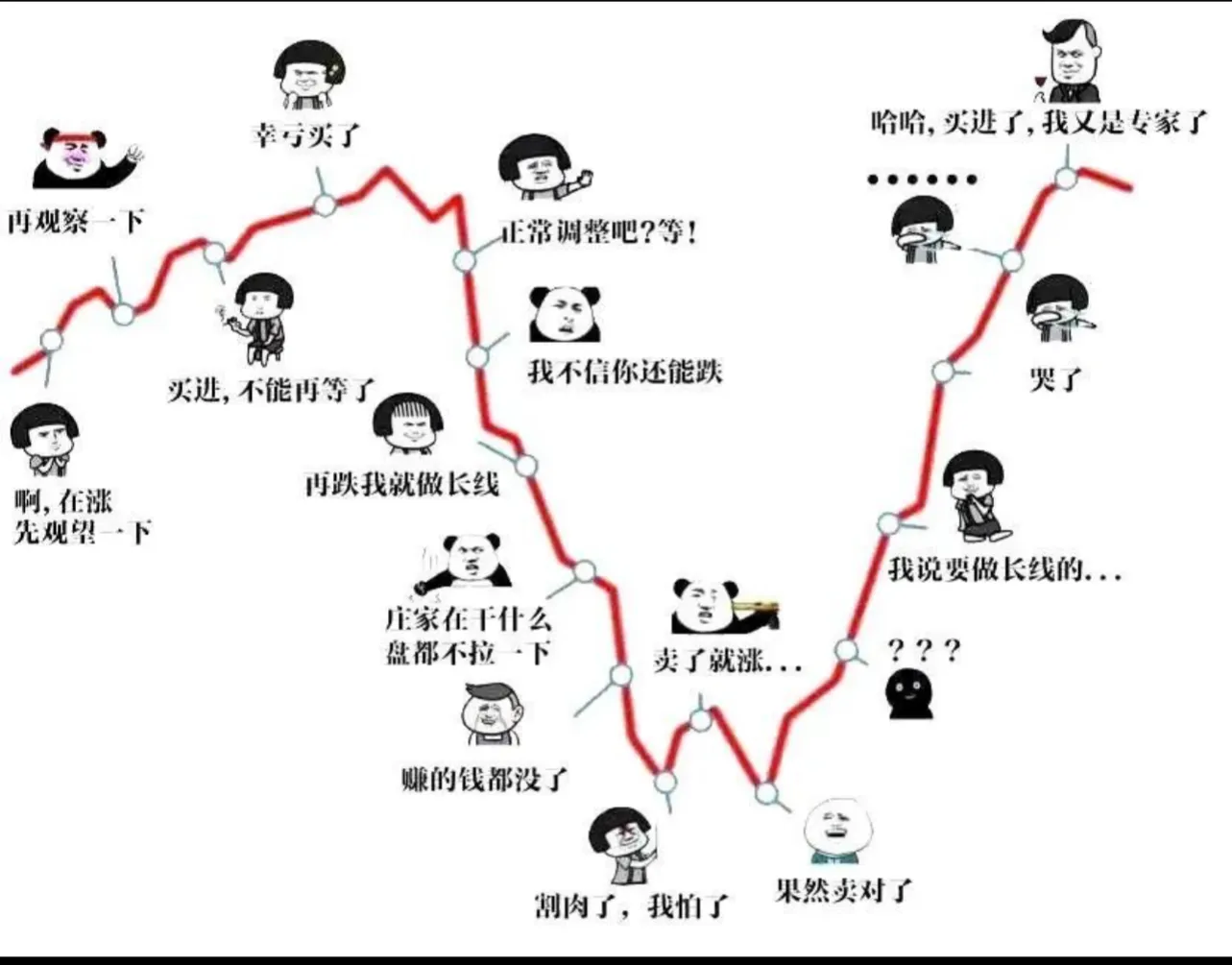 分享股市的苦涩