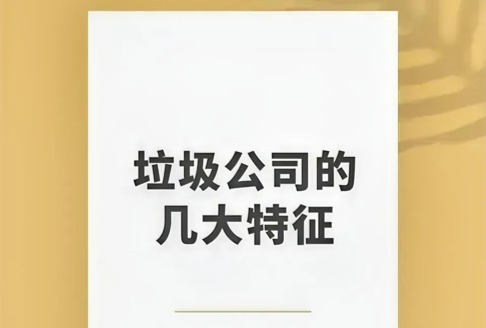 如何识别一家垃圾上市公司？