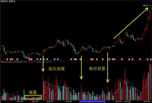 低位放量，后市看涨。