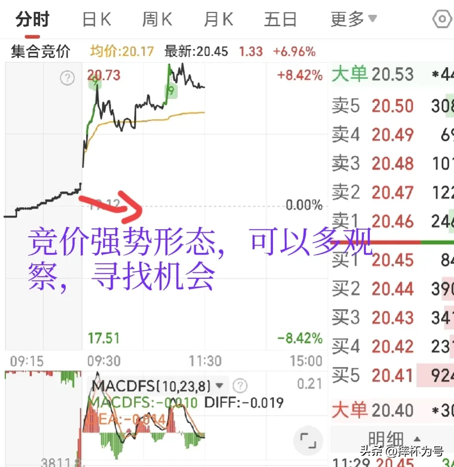 集合竞价五种形态分析