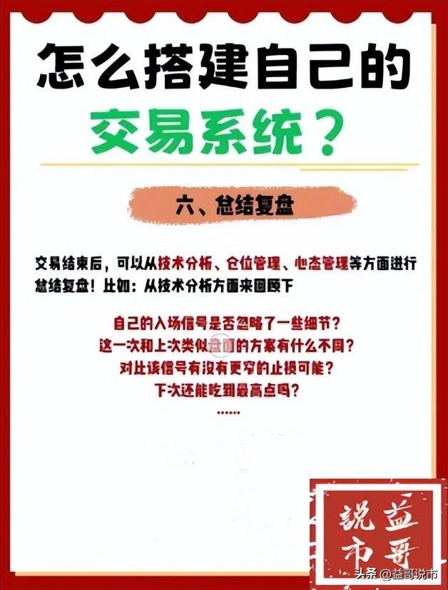 散户如何搭建自己的炒股交易体系？