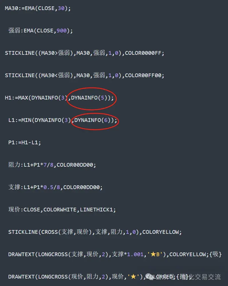 QMT小练习翻译一个通达信T0指标