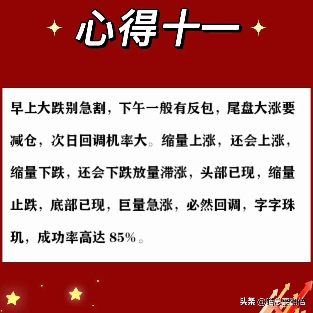 炒股心得分享