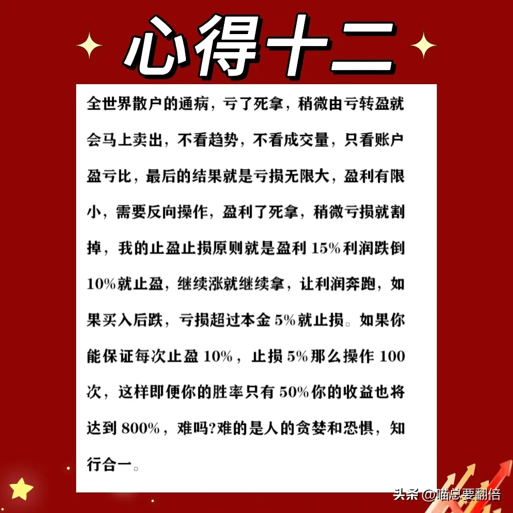 炒股心得分享