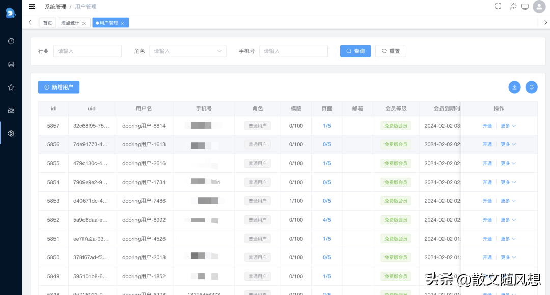 一款功能强大极易上手的全新零代码搭建平台