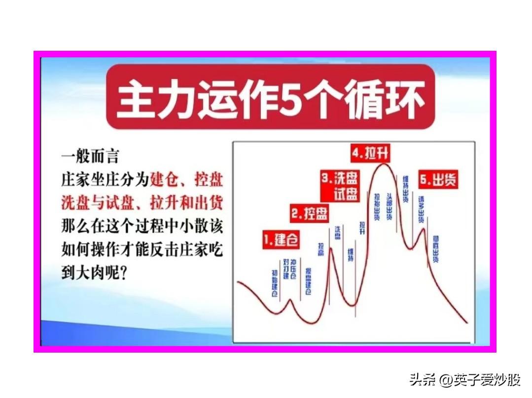 股市中散户需要了解的交易建仓控盘洗盘试盘拉升出货