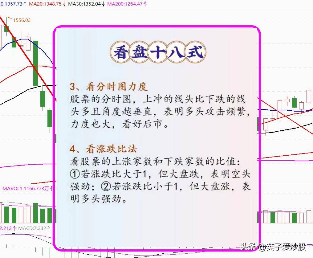 股市风向标的秘密武器看盘18招