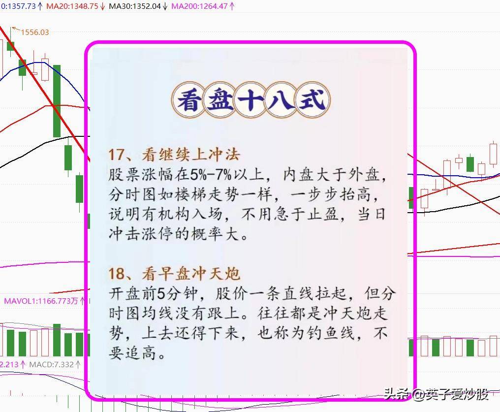 股市风向标的秘密武器看盘18招