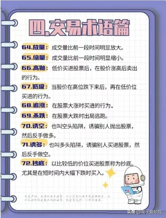 炒股基础大全