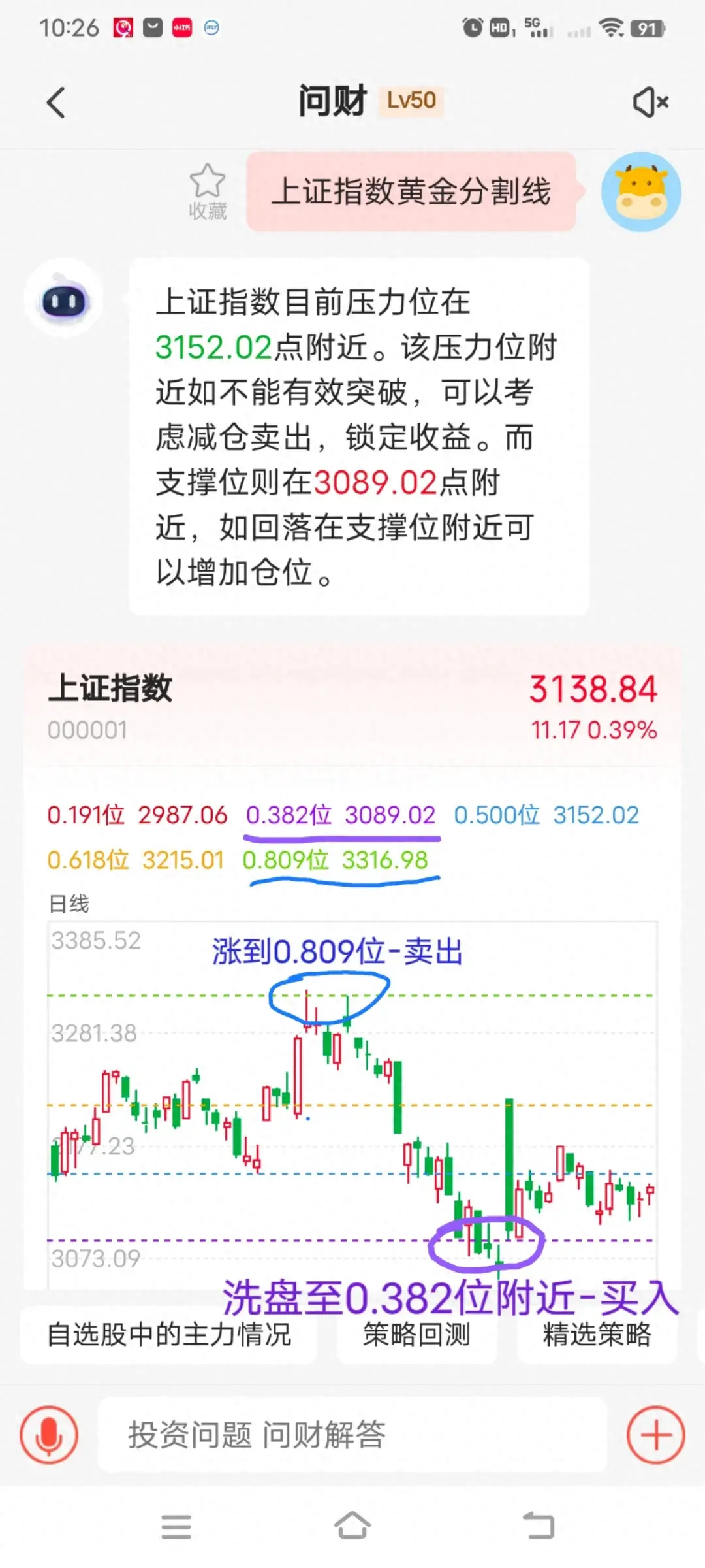 通过黄金分割线做高抛低吸