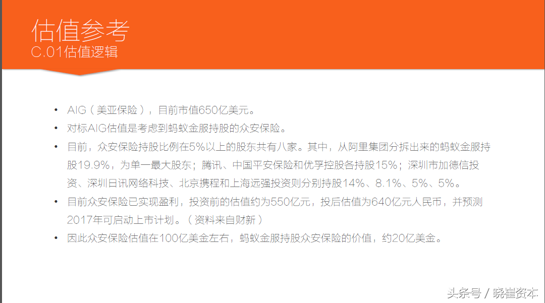 干货企业几种常见估值方法及蚂蚁金服估值详细解析