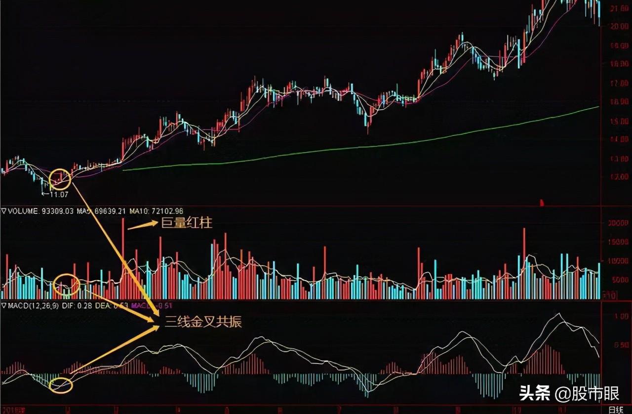 中国赚钱的人吃透三线金叉共振别让自己的失败归咎于心态