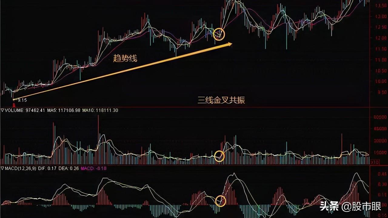 中国赚钱的人吃透三线金叉共振别让自己的失败归咎于心态