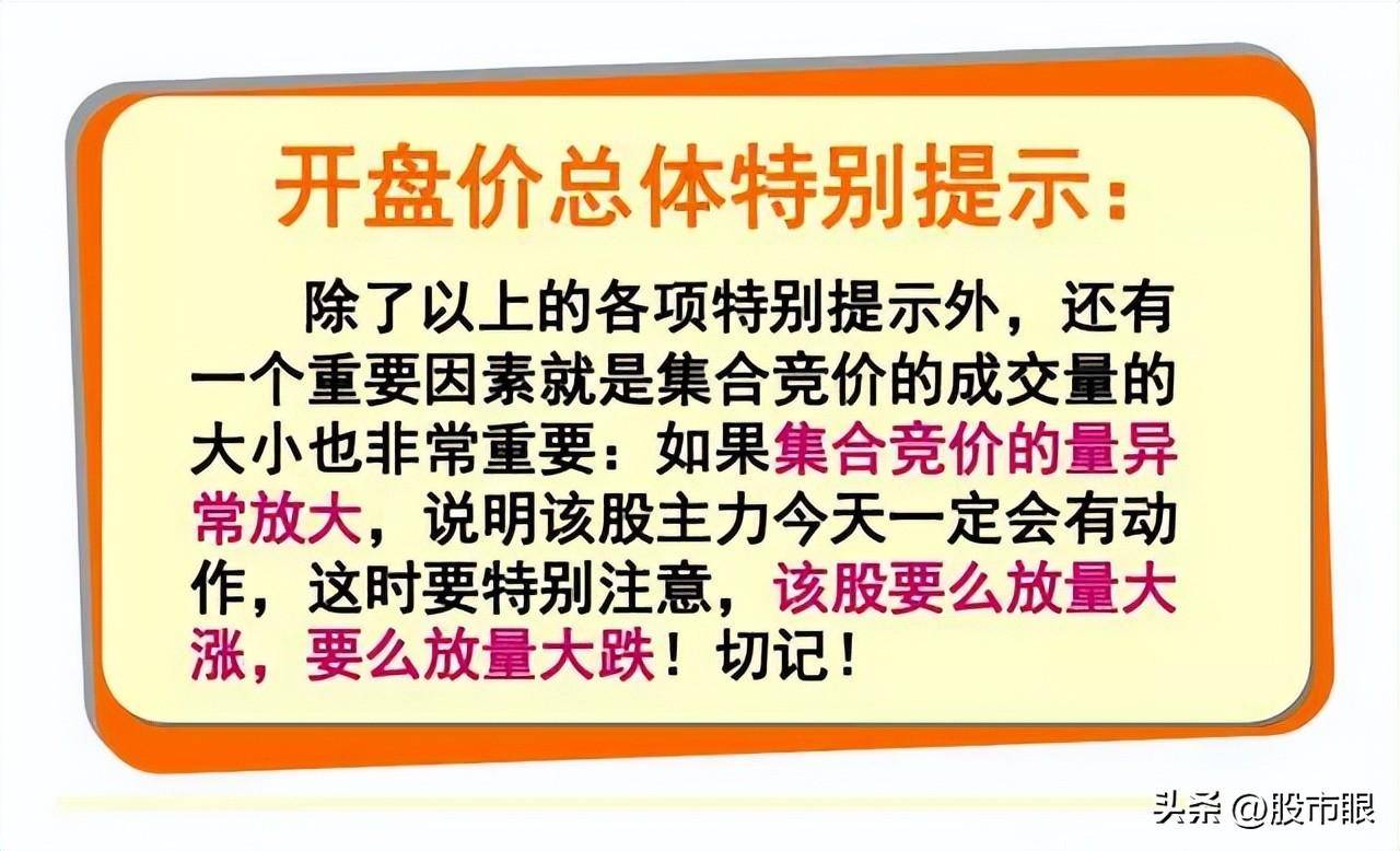 股市经典盘口语言读懂了至少少走十年弯路!