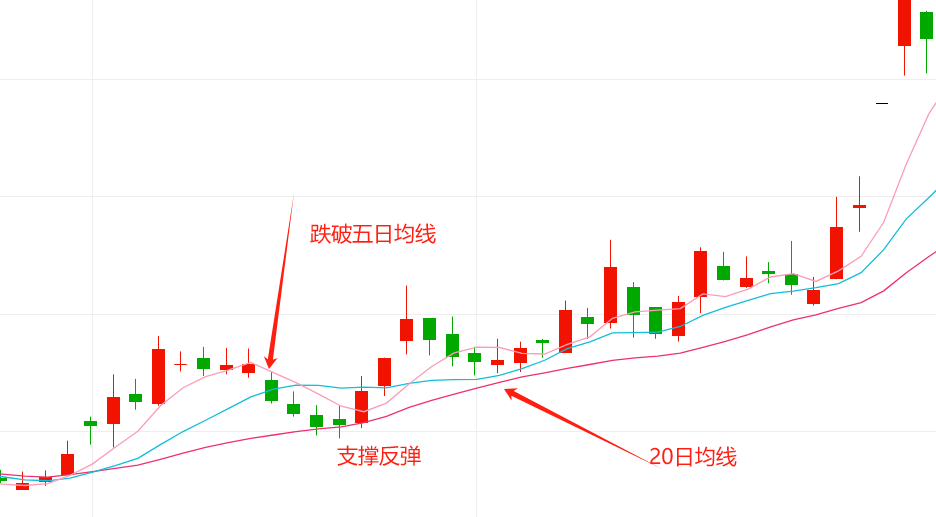 一根均线打天下90人不会。五日均线战法三个技巧六个注意