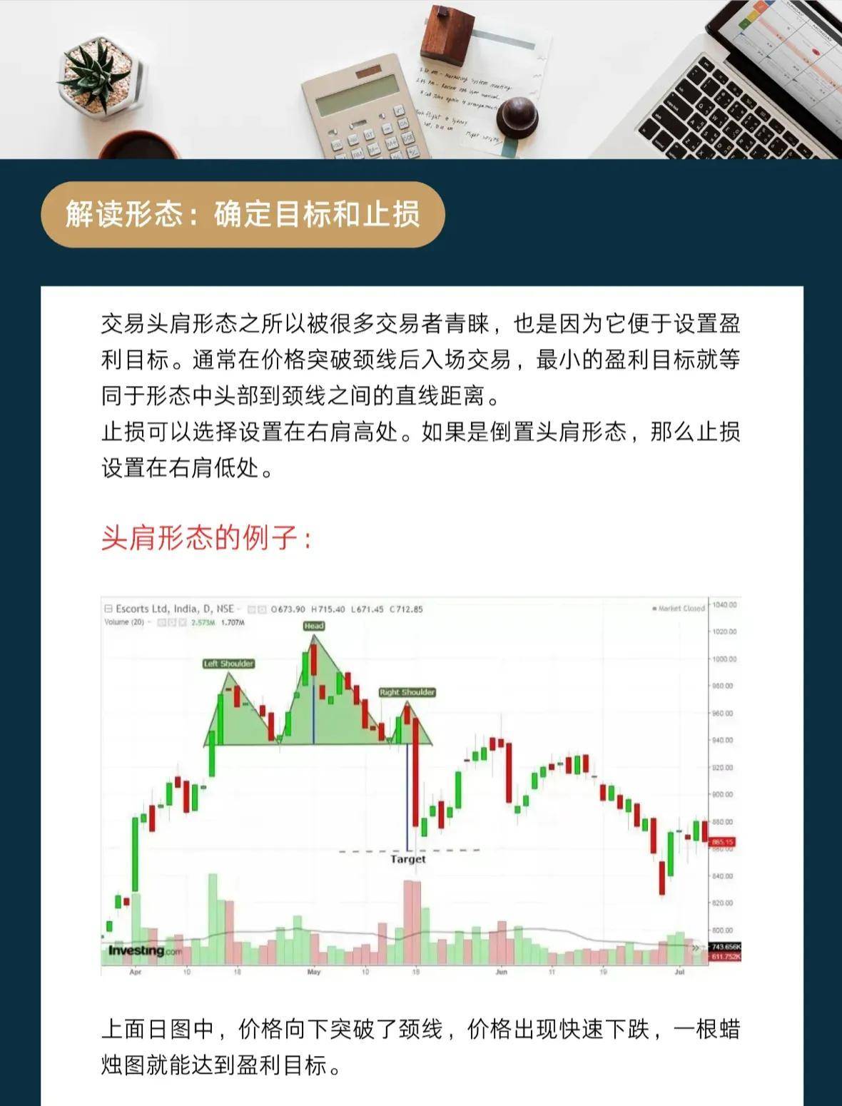 头肩形态交易你最需了解这几个细节