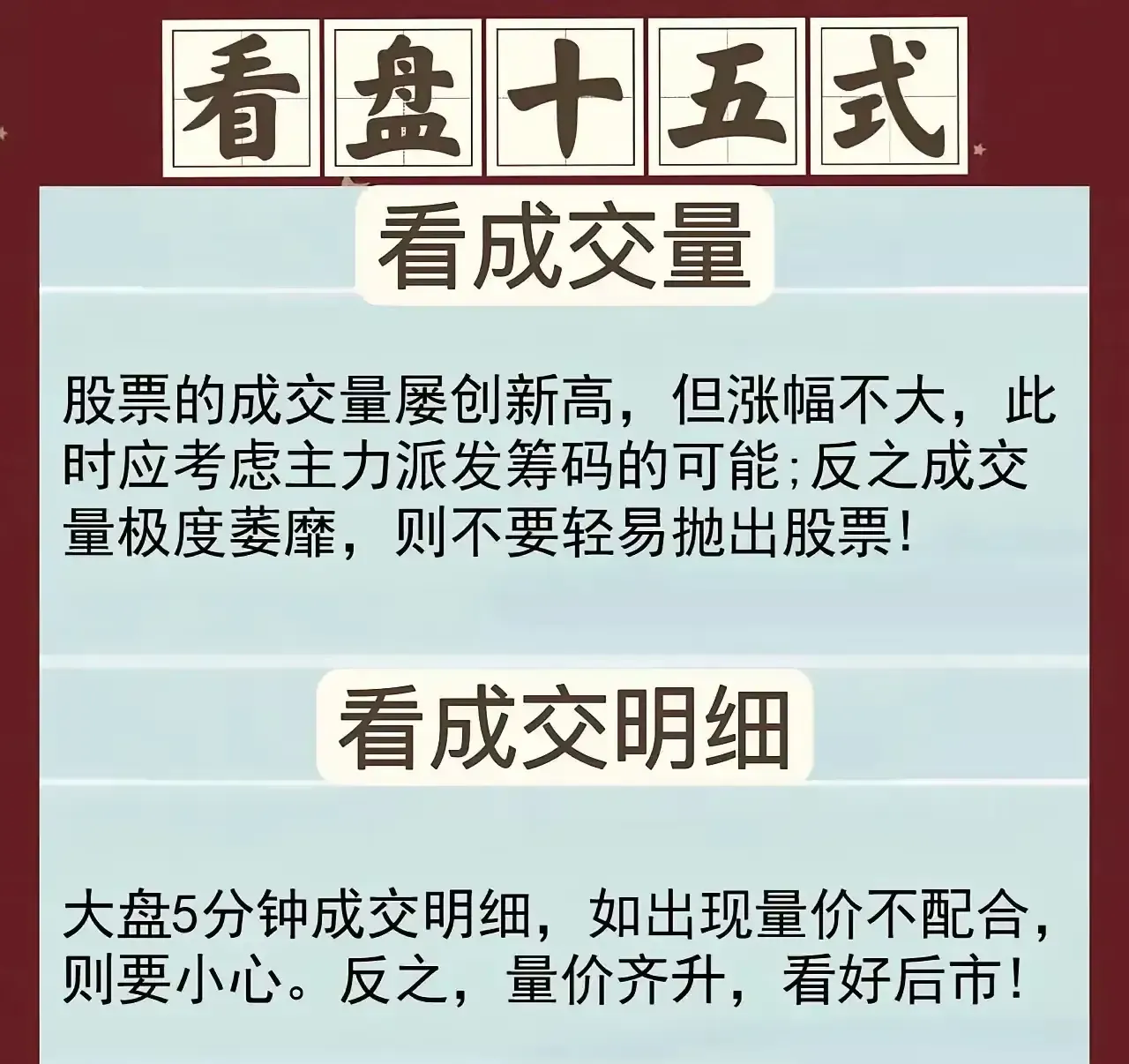 股市交易分享