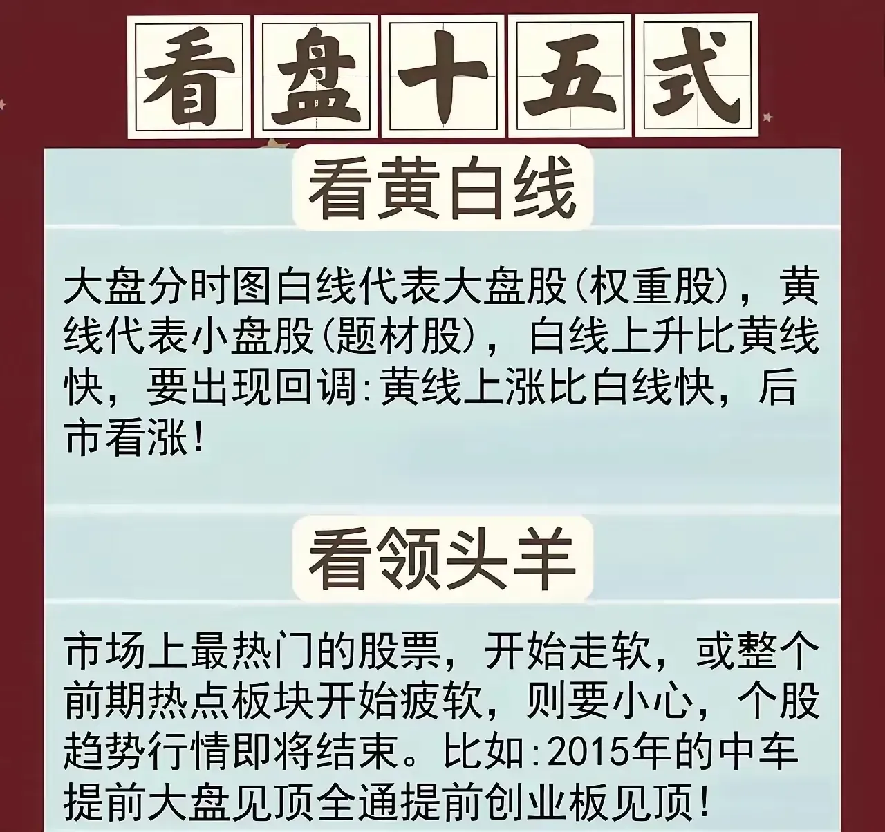 学会看懂盘面