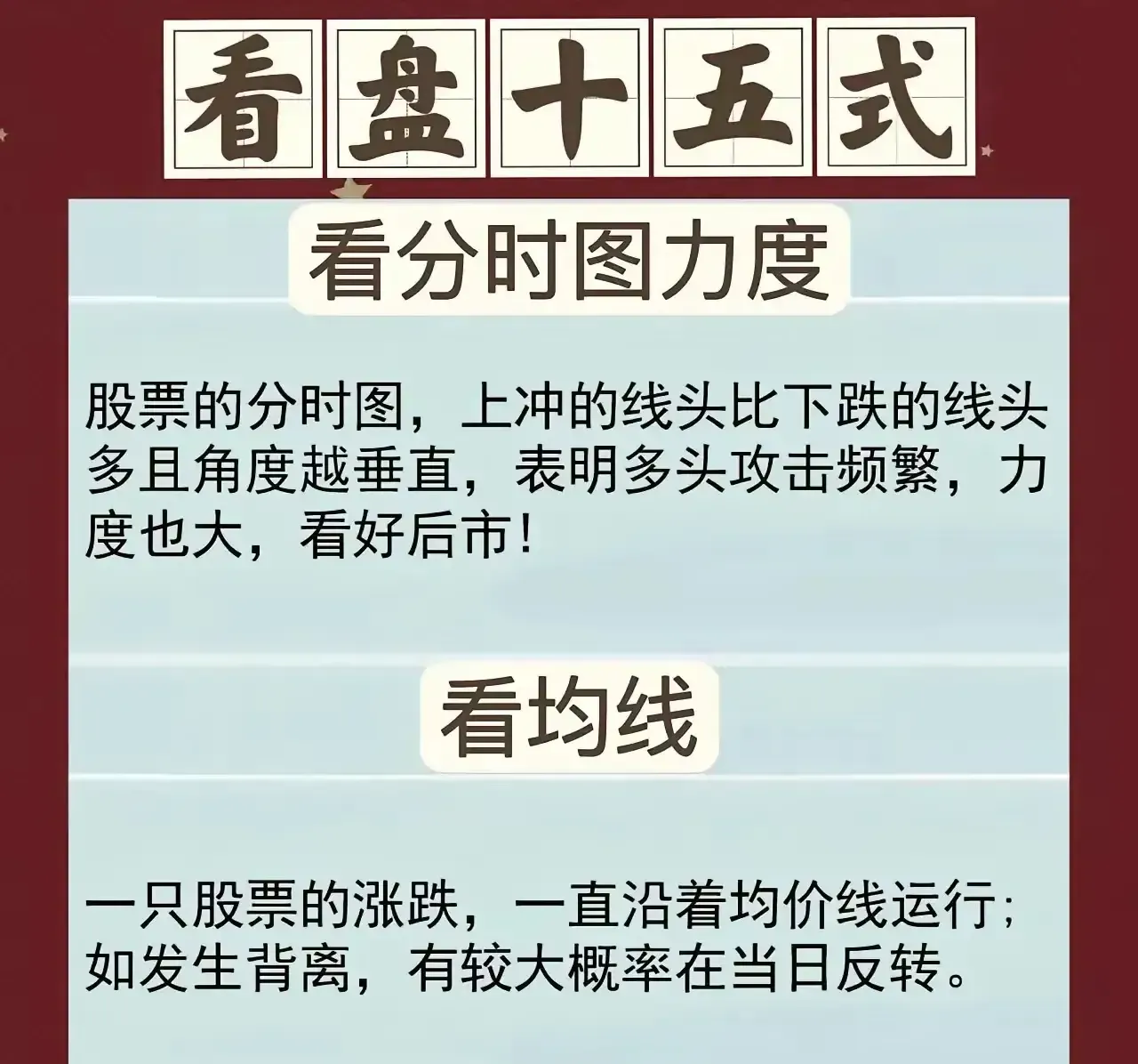 学会看懂盘面