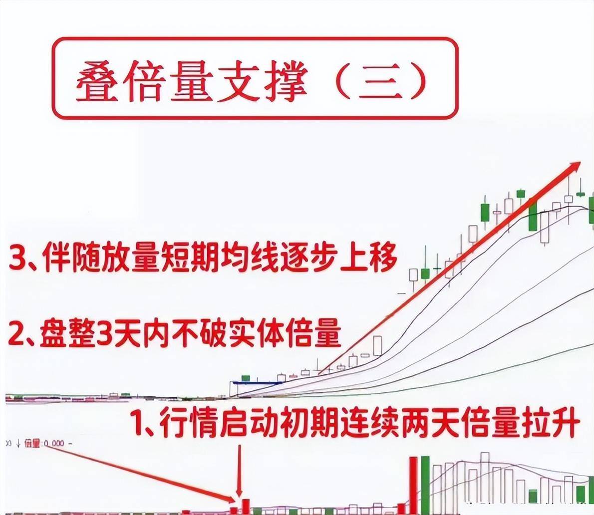 第一次有人把叠倍量支撑讲的一清二楚我读了10遍句句精华