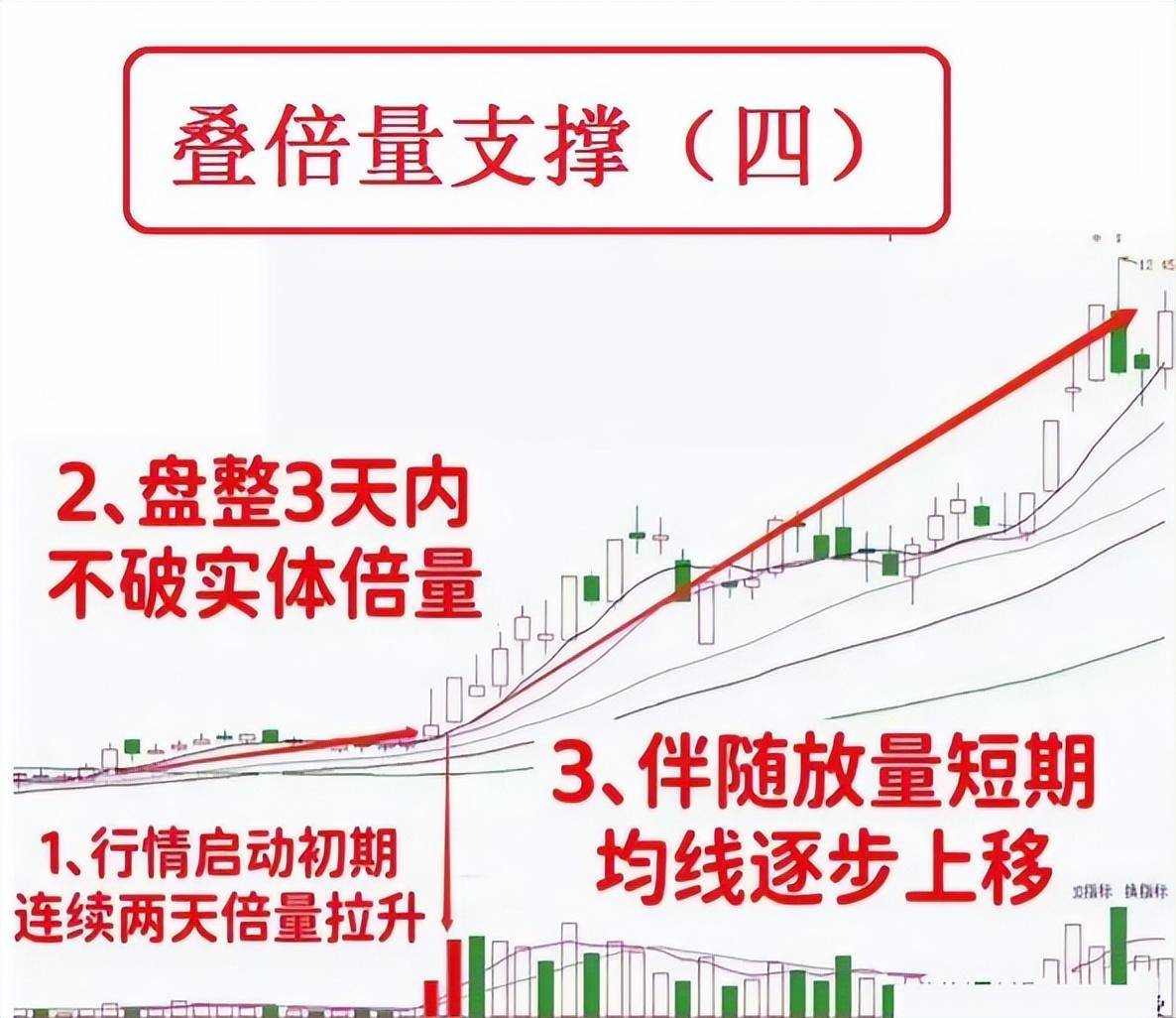 第一次有人把叠倍量支撑讲的一清二楚我读了10遍句句精华