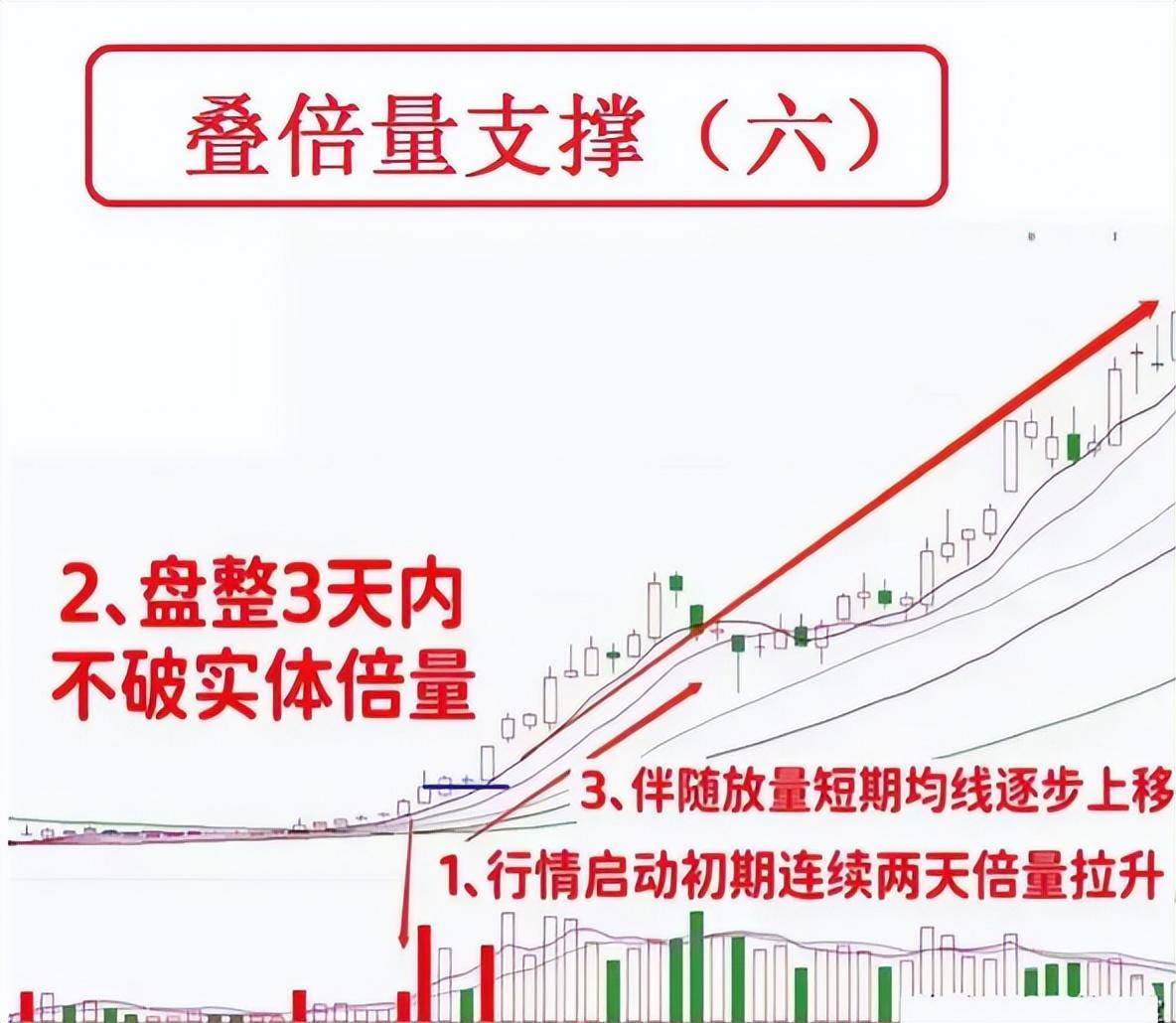 第一次有人把叠倍量支撑讲的一清二楚我读了10遍句句精华