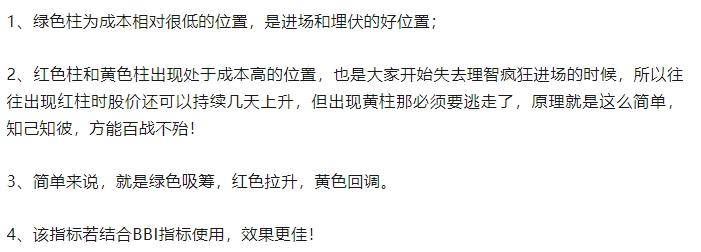 指标变色筹码莫小瞧信号一出如神助