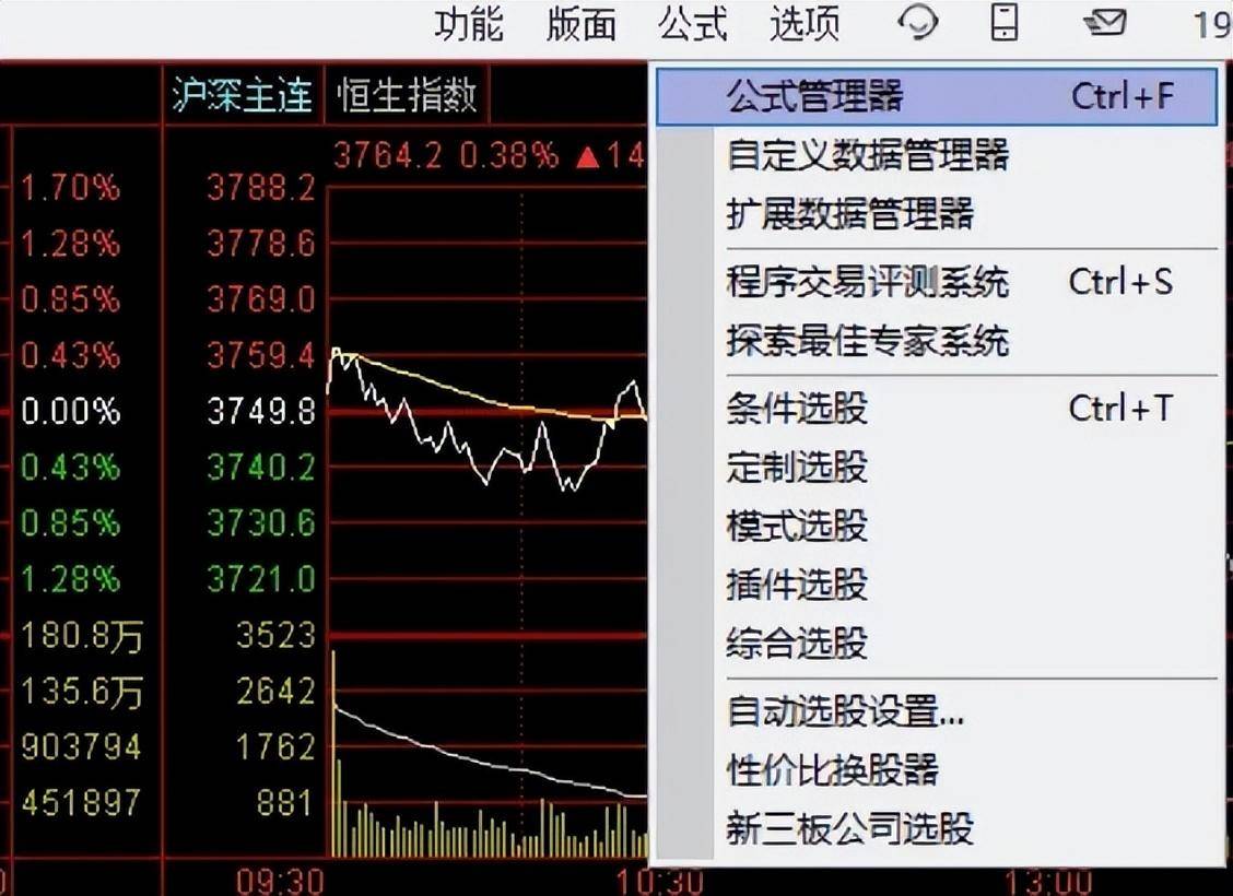 通达信公式入门教学序公式编辑器简介