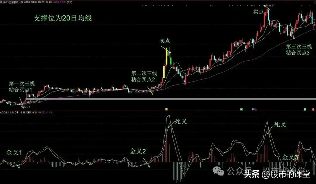 学会干货知识解析回踩买入法的实战用法
