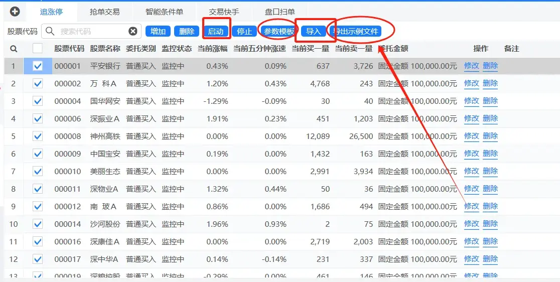用PTrade量化系统来实验打板程序化交易！
