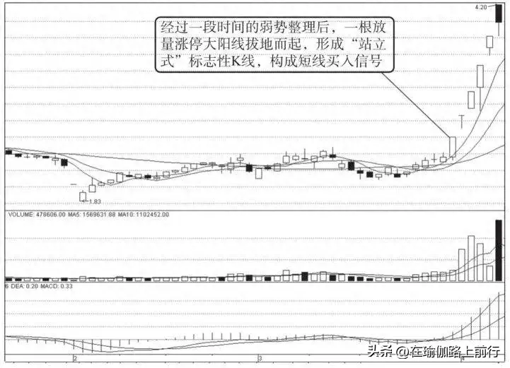 股票启动型涨停