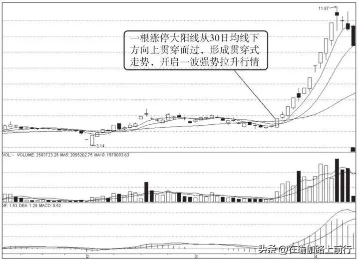 股票启动型涨停