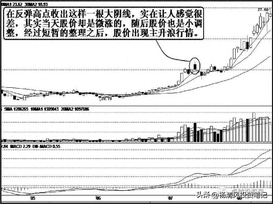 虚假技术形态单日大阴线一