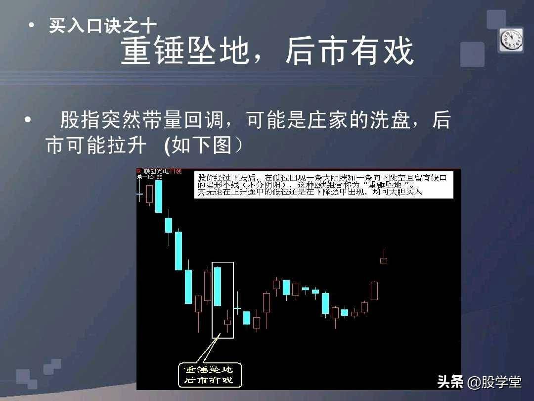股票买卖口诀详解图文版