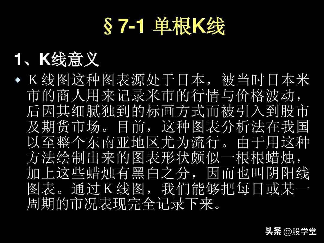 K线图解教程珍藏版