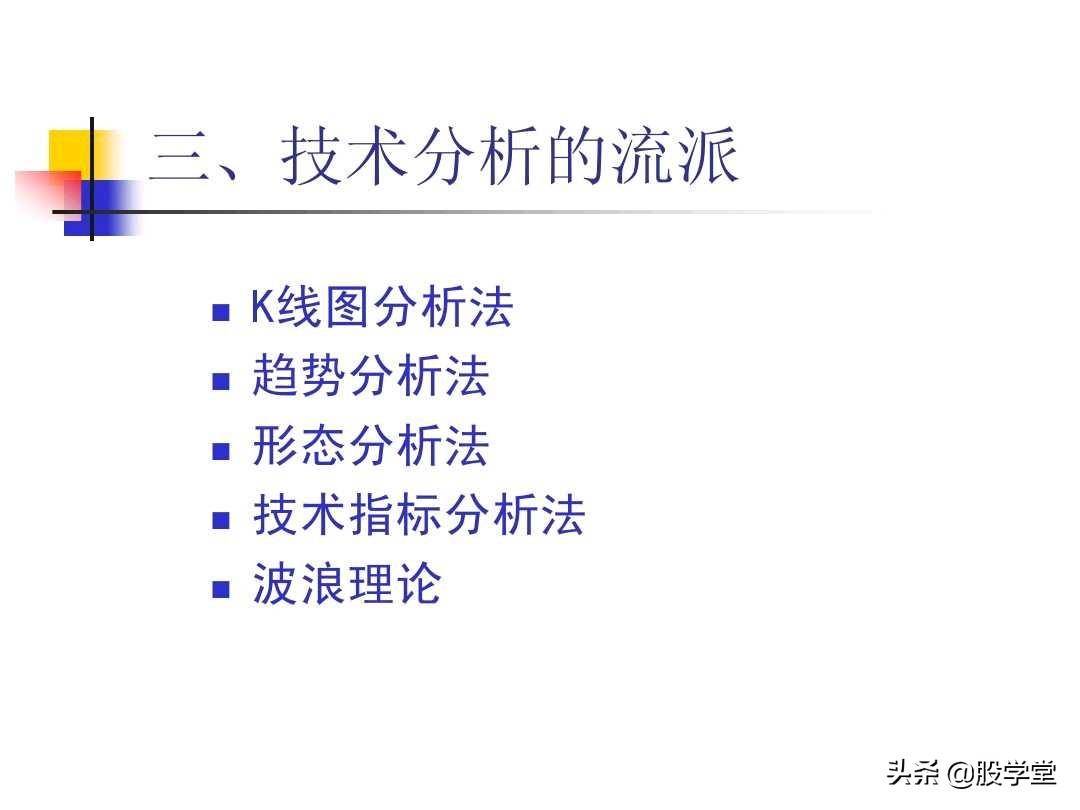 图解股票技术分析大全一