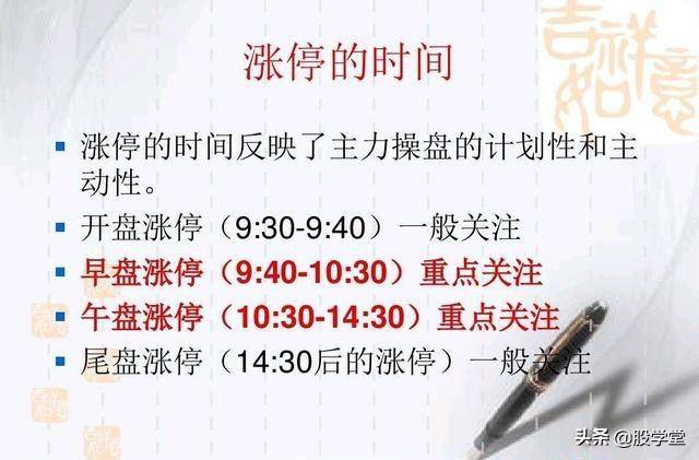 涨停擒龙战法图解收藏版