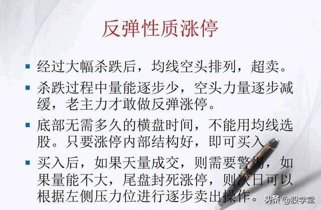 涨停擒龙战法图解收藏版